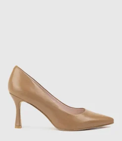 Amara85 Pump With Louis Heel In Tan