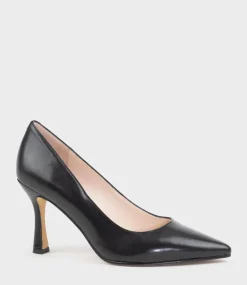 Amara85 Pump With Louis Heel In Black