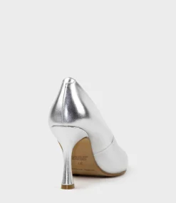Amara85 Pump With Louis Heel In Silver