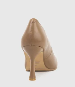 Amara85 Pump With Louis Heel In Tan