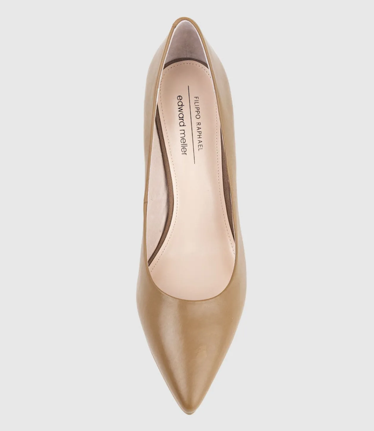 Amara85 Pump With Louis Heel In Tan