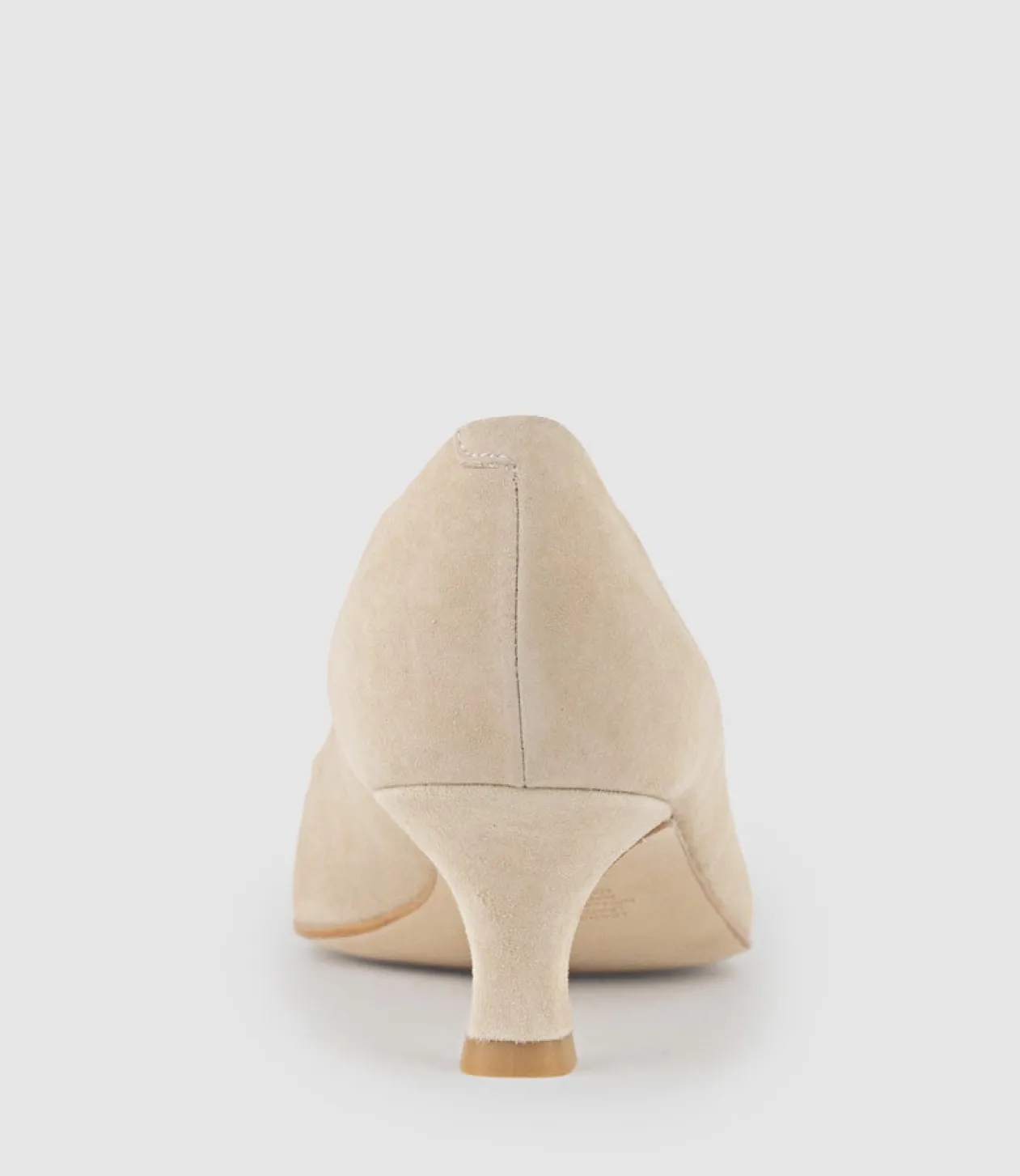 Astra60 Pump With Trim In Camel Suede