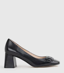 Bianca65 Pump With Trim In Black Calf