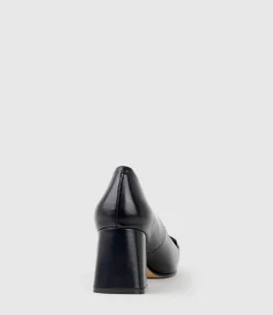 Bianca65 Pump With Trim In Black Calf