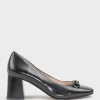 Blythe65 Square Toe Pump With Hardware In Black