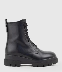 Brendan Combat Boot In Black