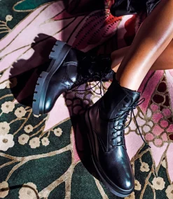 Brendan Combat Boot In Black