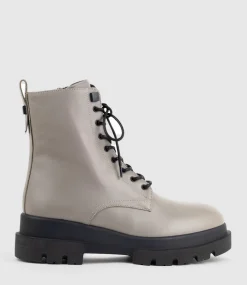 Brendan Combat Boot In Taupe