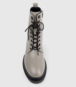 Brendan Combat Boot In Taupe