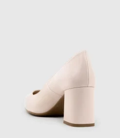 Bryson70 Block Heel Pump In Nude