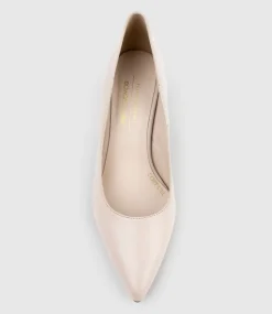 Bryson70 Block Heel Pump In Nude