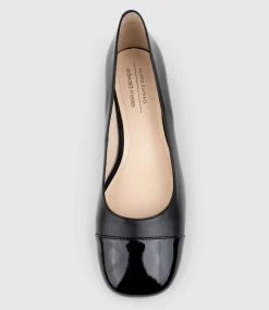 Cassio30 Cap Toe Pump In Black