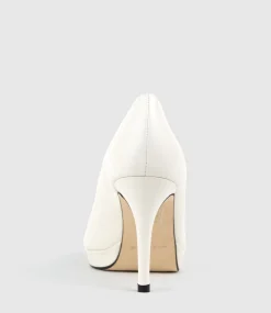 Corine95 Peeptoe Pump In Offwhite