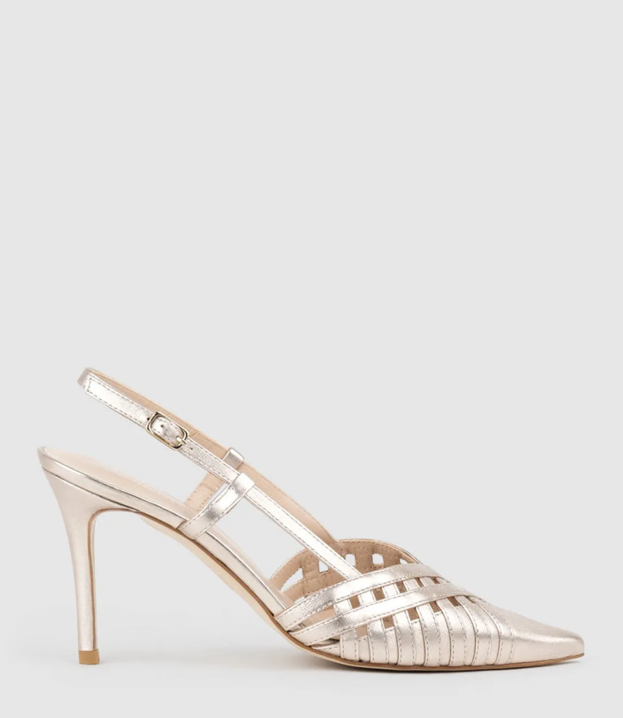 Dahlia100 Posted Slingback Pump In Rosegold
