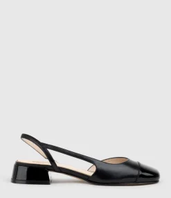 Dallis30 Cap Toe Slingback In Black