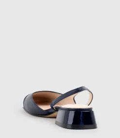 Dallis30 Cap Toe Slingback In Navy