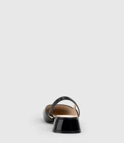 Dallis30 Cap Toe Slingback In Black