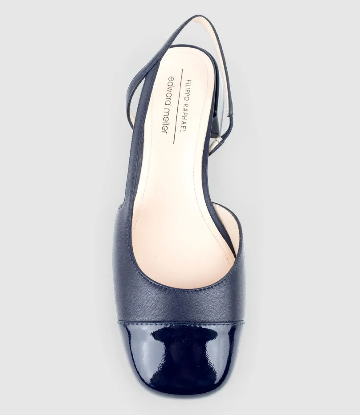 Dallis30 Cap Toe Slingback In Navy