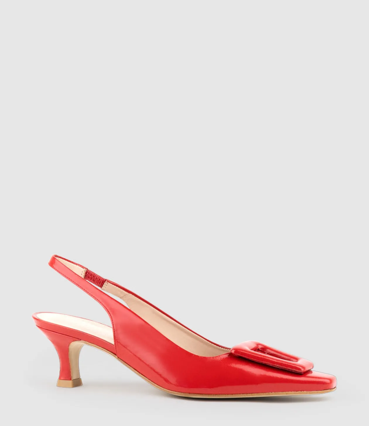 Damini60 Slingback Pump In Red Patent