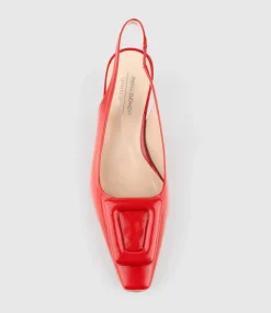 Damini60 Slingback Pump In Red Patent
