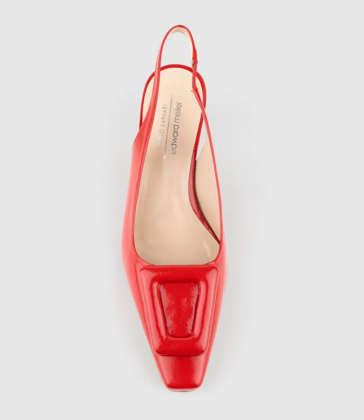 Damini60 Slingback Pump In Red Patent