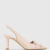 Daphne70 Slingback Pump In Nude