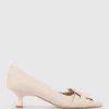 Destra60 Pointed Pump With Buckle In Nude