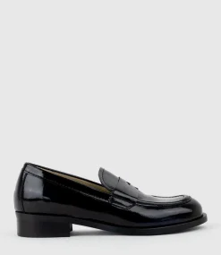 Dominic Moccasin In Black Patent