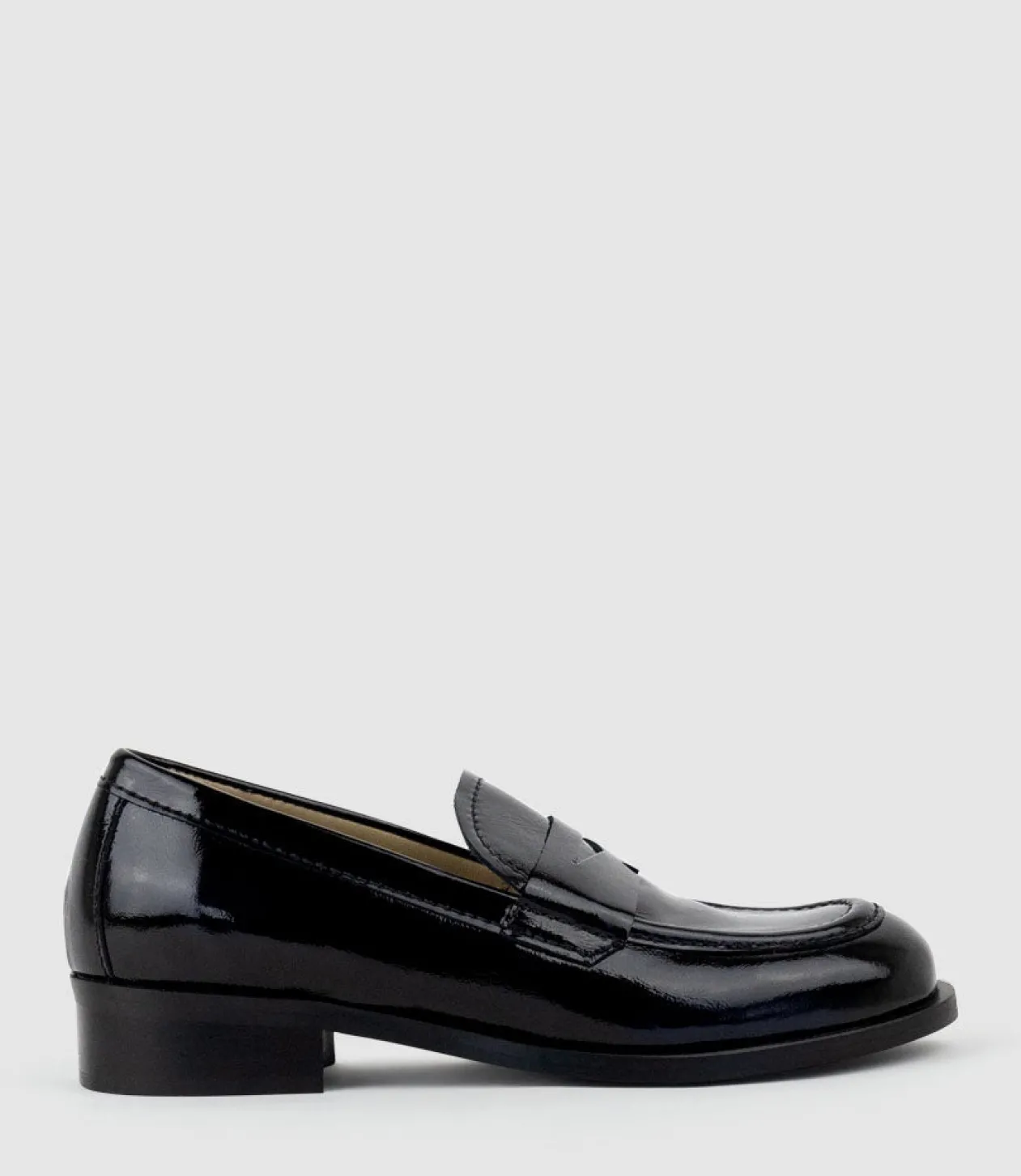 Dominic Moccasin In Black Patent
