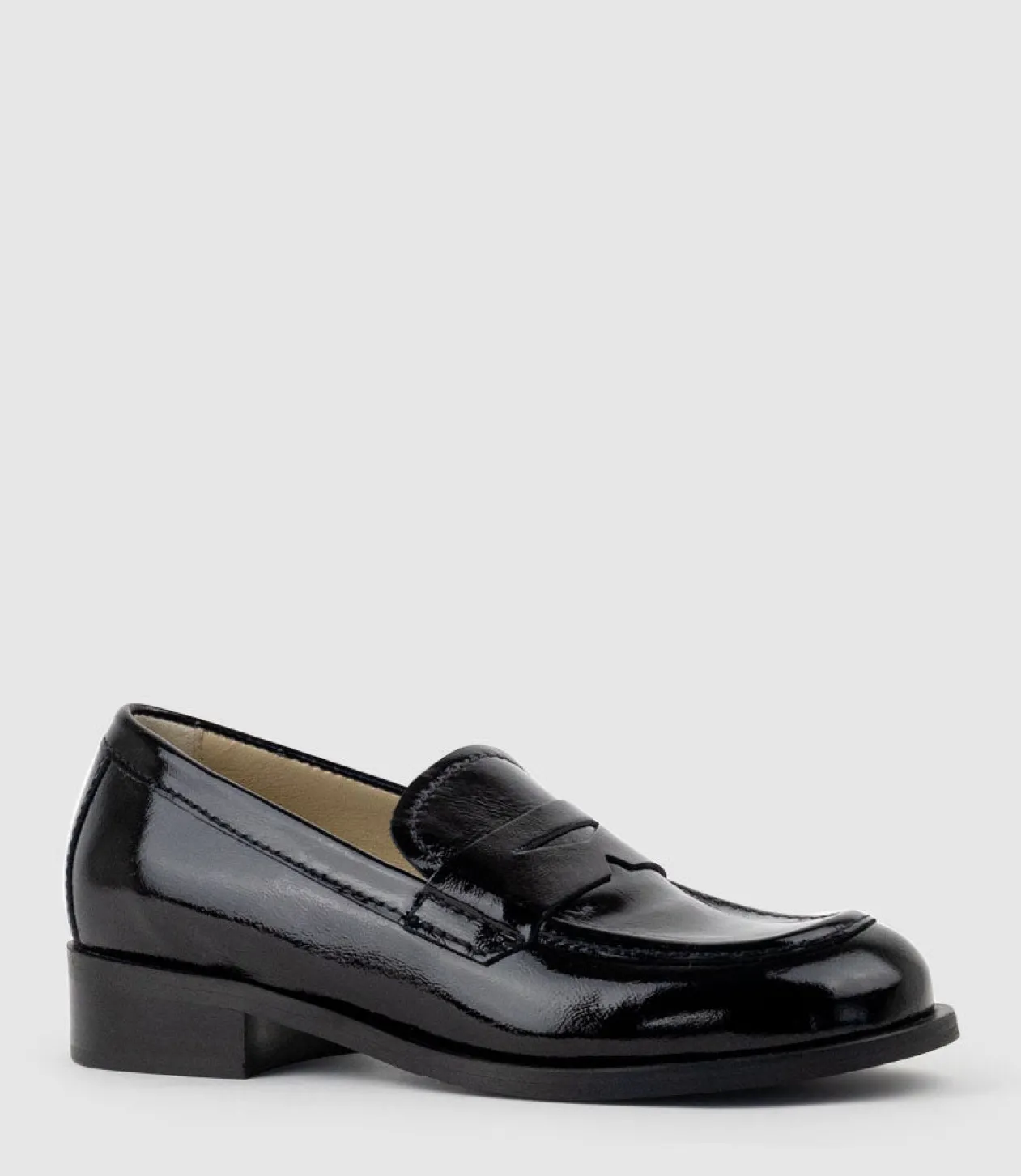 Dominic Moccasin In Black Patent