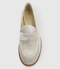 Dominic Moccasin In Pebble Suede