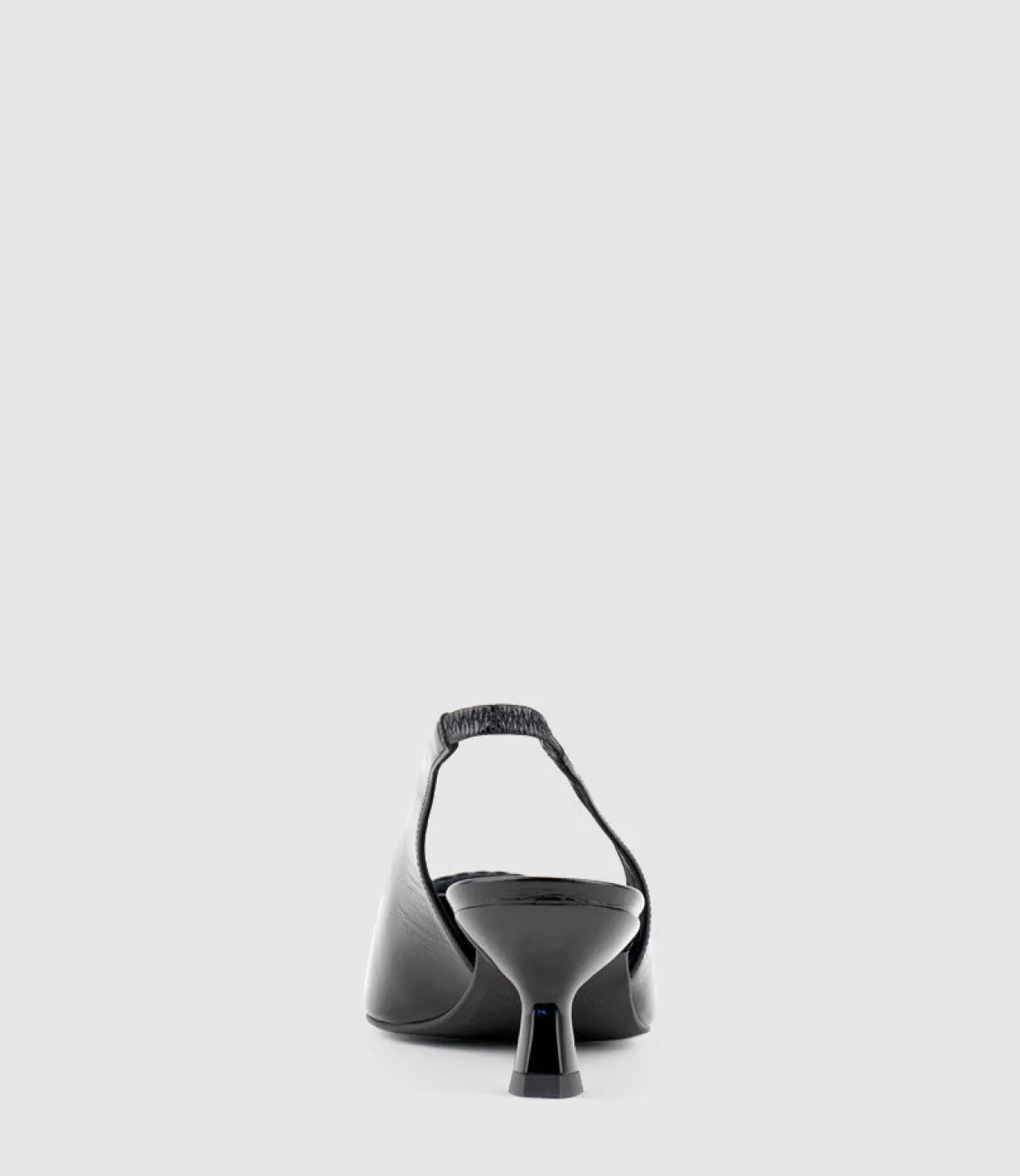Dulce60 Slingback Pump With Buckle In Black Crinkle