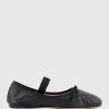 Eden Ballet With Elastic Strap In Black