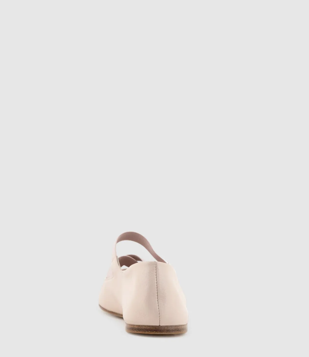 Emaline Crossover Elastic Ballet In Nude