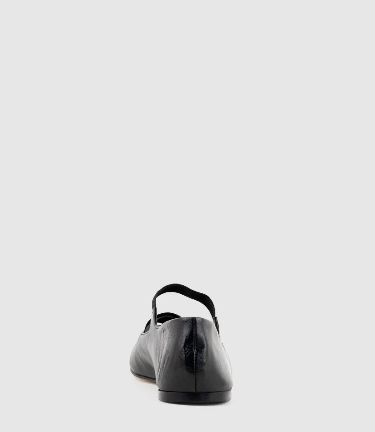 Emaline Crossover Elastic Ballet In Black