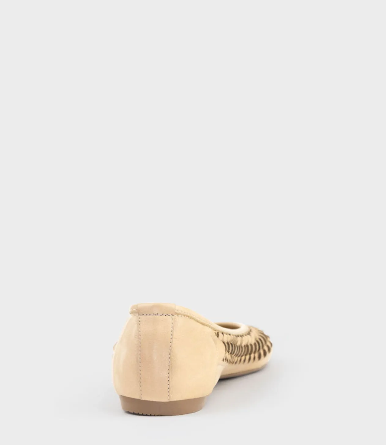 Emina Woven Detail Ballet In Natural