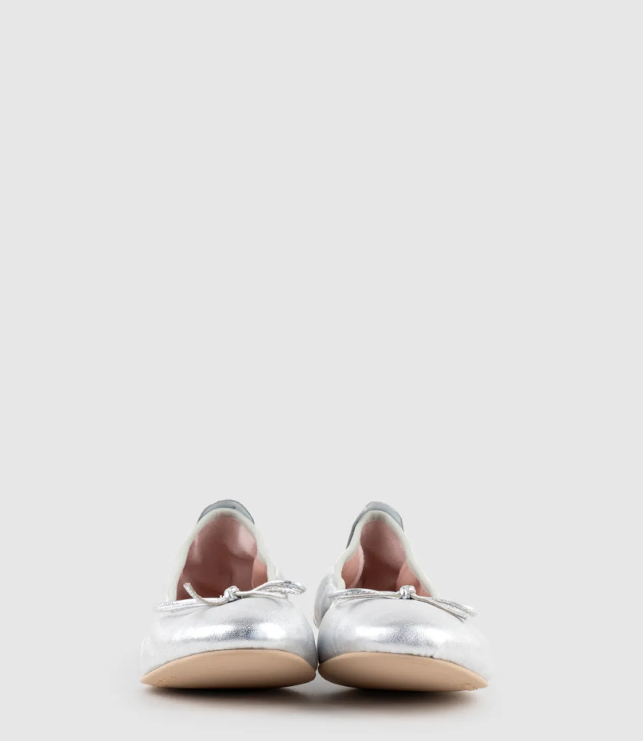 Esme Classic Soft Ballet In Silver