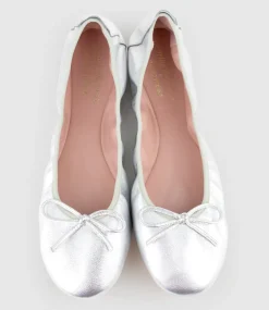 Esme Classic Soft Ballet In Silver