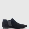 Faeda Ankle Bootie In Black Suede
