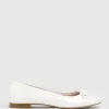 Finity Classic Ballet With Tonal Trim In Offwhite
