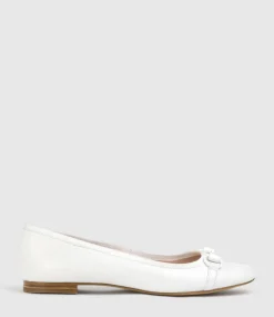 Finity Classic Ballet With Tonal Trim In Offwhite