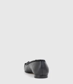Finity Classic Ballet With Tonal Trim In Black