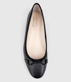 Finity Classic Ballet With Tonal Trim In Black