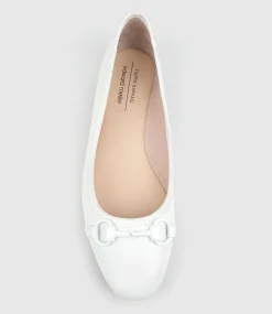 Finity Classic Ballet With Tonal Trim In Offwhite
