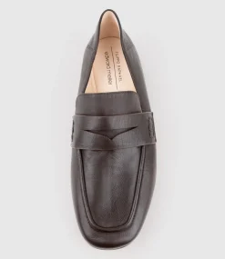 Finlay Moccasin With Collapsible Back In Brown Calf
