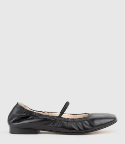 Firla Ballet With Strap In Black