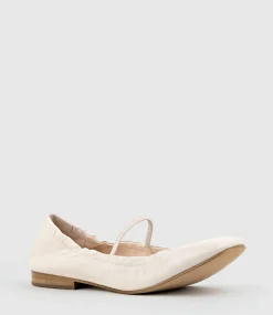 Firla Ballet With Strap In Offwhite