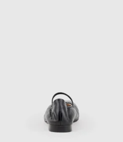 Firla Ballet With Strap In Black