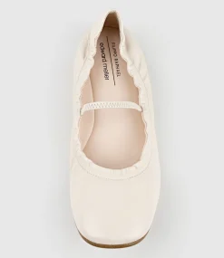 Firla Ballet With Strap In Offwhite