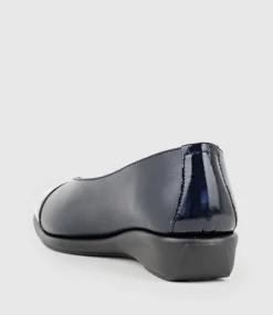 Frankly Cap Toe Comfort Ballet In Navy
